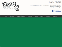 Tablet Screenshot of mountpleasantgardens.co.uk